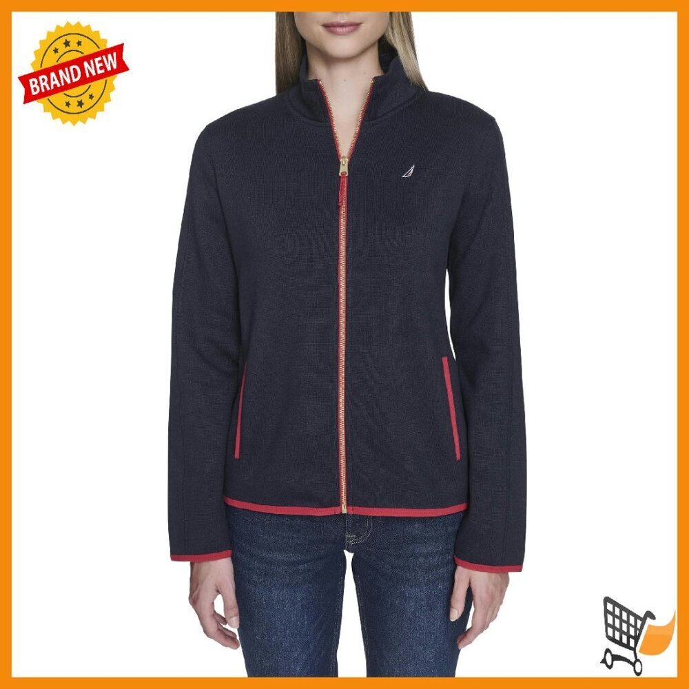 Women's Mockneck Zip Up Fleece Jacket - Cozy Layering Essential
